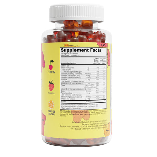 Kids Multivitamin Gummy Bears